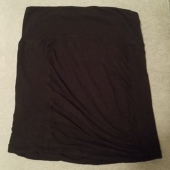 Free People Black Tulip Mini Skirt - Picture 1 of 4